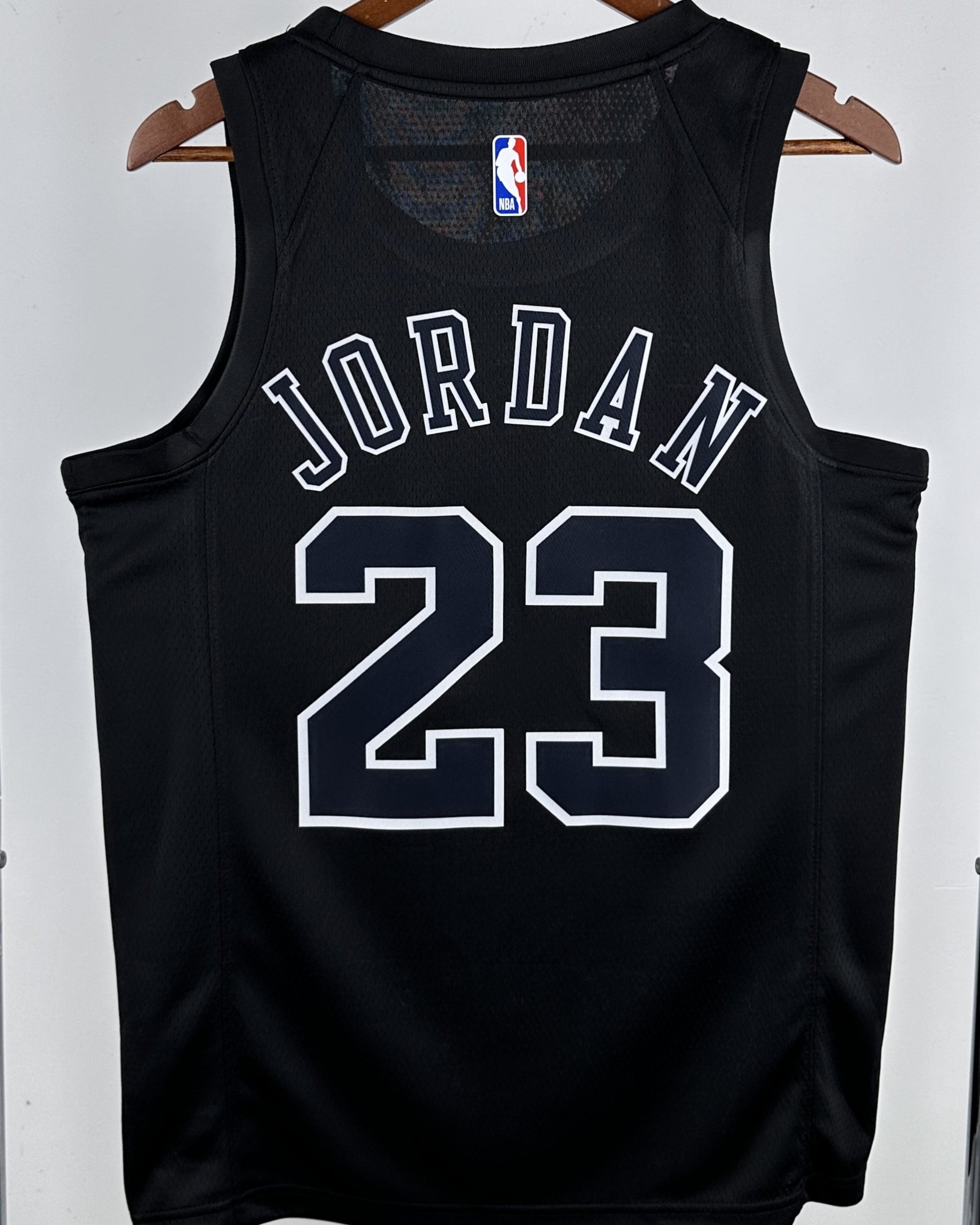 All black jordan jersey best sale