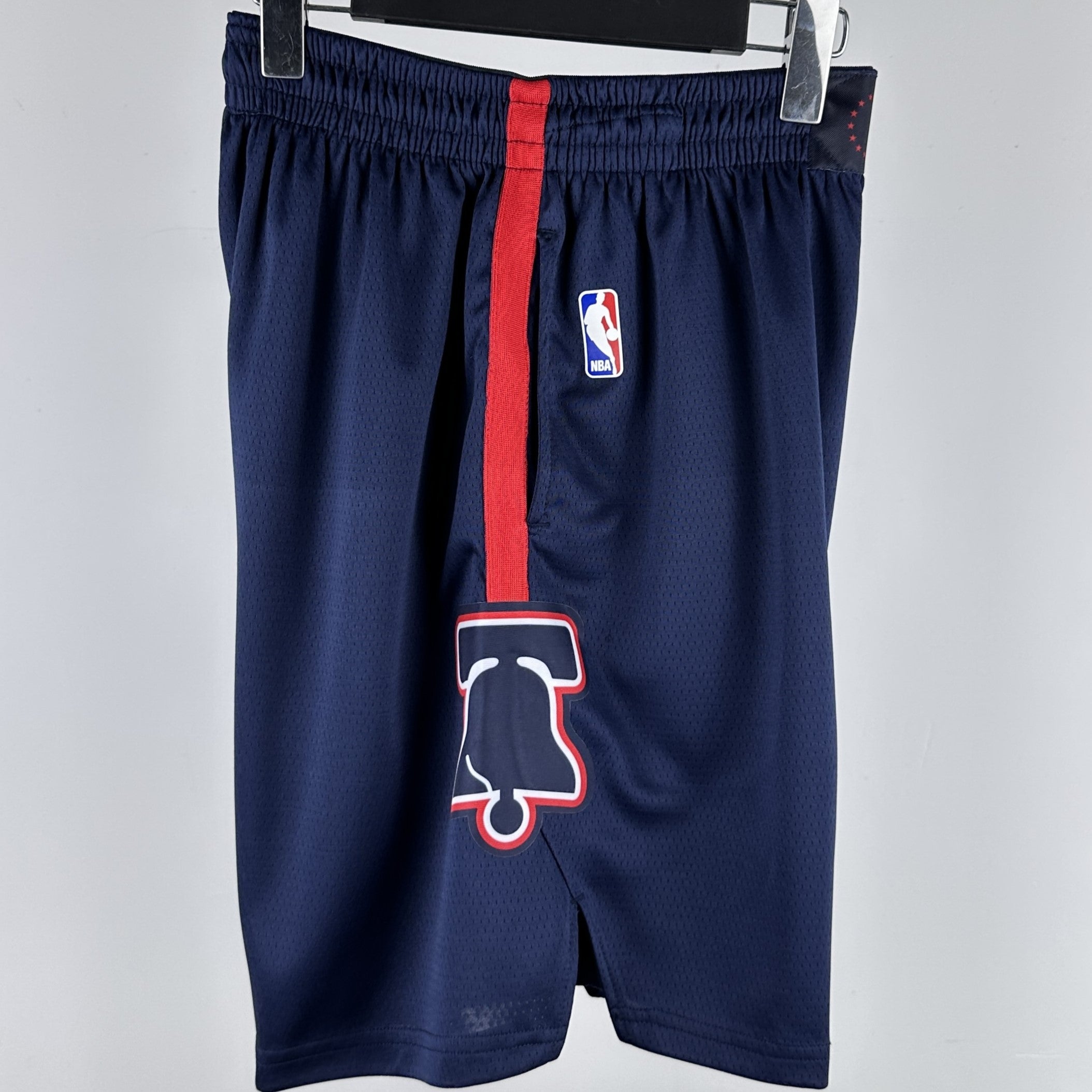 76ers fashion grey shorts