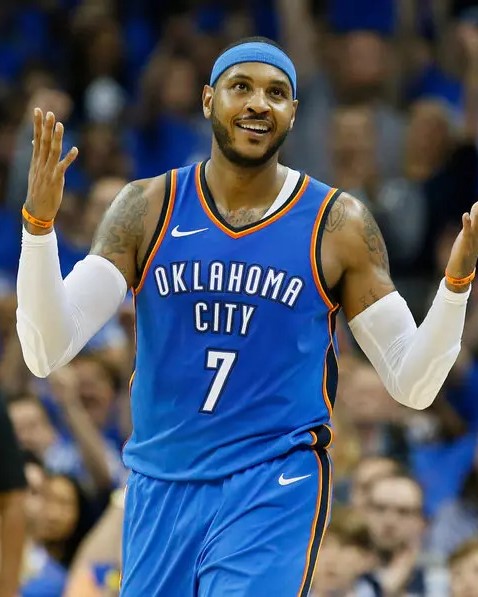 ANTHONY CARMELO (Oklahoma City Thunder)